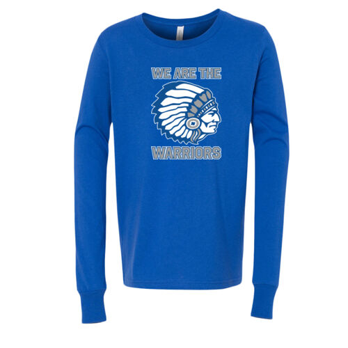 Youth Long Sleeve Jersey Tee w/ Back Name Option Thumbnail