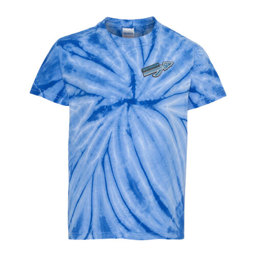 Youth Cyclone Vat-Dyed Pinwheel Short Sleeve T-Shirt w/ Back Name Option Thumbnail